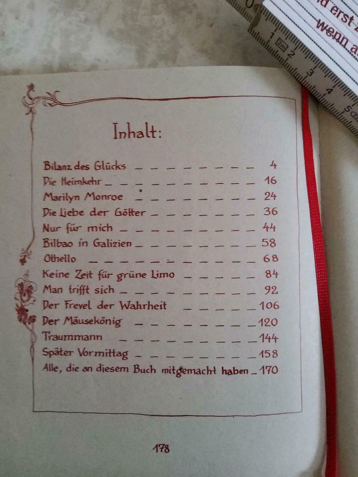 Das rote Buch von der Liebe Metta Kinau Verlag Märchen Geschichte in Baden-Württemberg - Wolpertshausen