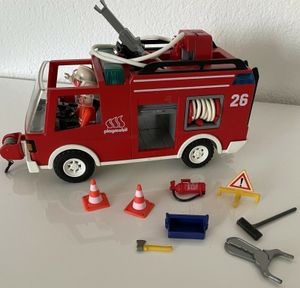 Playmobil Feuerwehrauto 3880 Halter schwarz für Radachse   Ersatzteil 