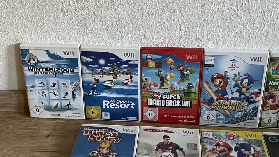 Nintendo WII spiele in Hessen - Wetter (Hessen)