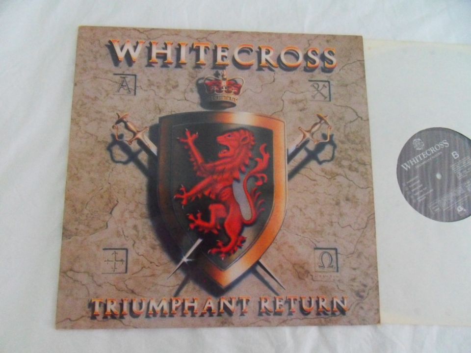 Whitecross - Triumphant Return - White Metal Vinyl - Stryper in Trier