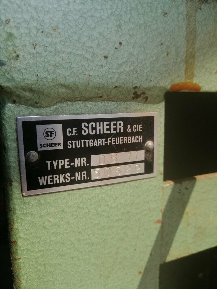 Scheer - DB 11 Dübelbohrmaschine in Wallscheid