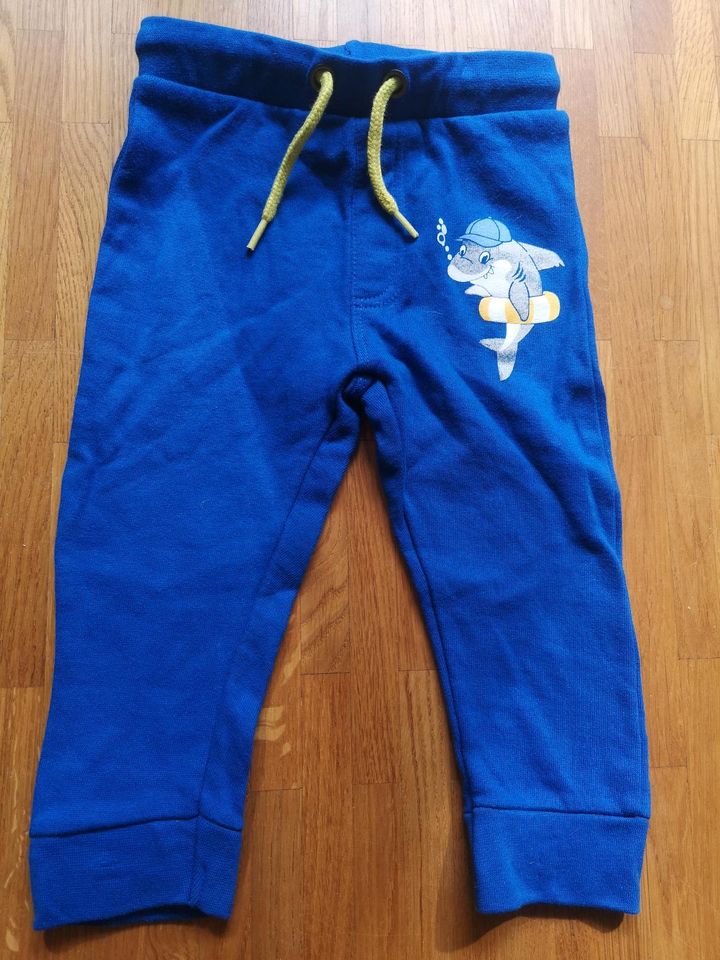 Blue Seven Hosen Shorts Hose Blau Weiß Baumwolle Mädchen Baby Gr 68 62 74 