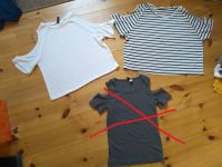 Zwei Sommer Shirts H&M u.a, schulterfrei, Gr. S, Super Zustand Berlin - Tempelhof Vorschau