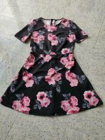 Zara S 36 Kleid Sommerkleid Blumen Muster Vintage schwarz rosa Niedersachsen - Damme Vorschau