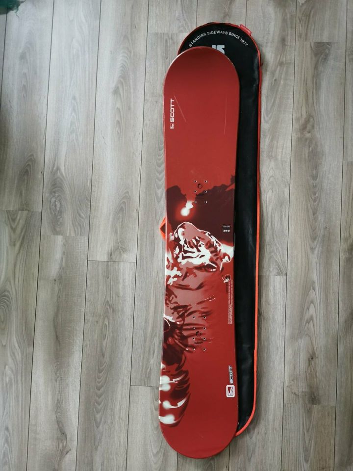 Snowboard Scott USA 155 in rot / gut erhalten in Baden-Württemberg - Bühlertal | eBay Kleinanzeigen