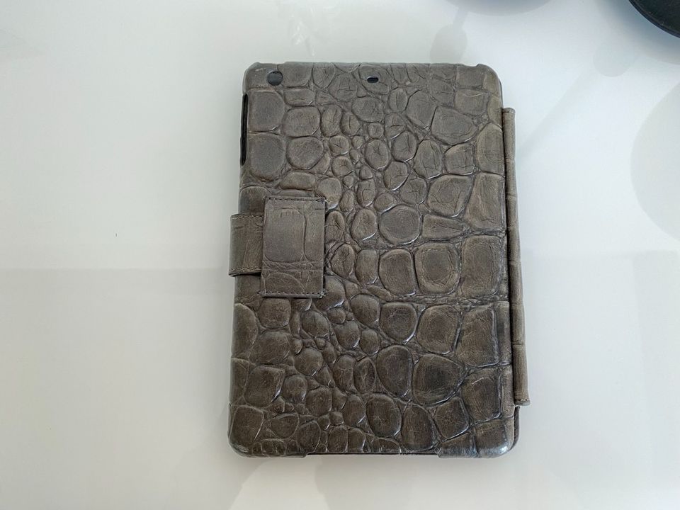 Apple iPad Mini Cover Liebeskind Krokodil anthrazit in Essen