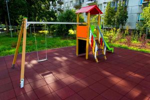 Stärke 25 mm 50x50 cm für Spielplatz und Garten TÜV und Schadstoff geprüft Grau 1 m² Fallschutzmatten im Set