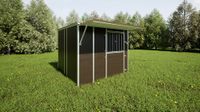 Weidehütte/Außenbox-Bausatz fahrbar möglich 3x3 m Finanz. möglich Hessen - Grebenstein Vorschau