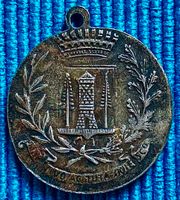 Alte Medaille Anhänger MODO VIVO AC TUTA QUIESCO Cortina Italy! Findorff - Findorff-Bürgerweide Vorschau