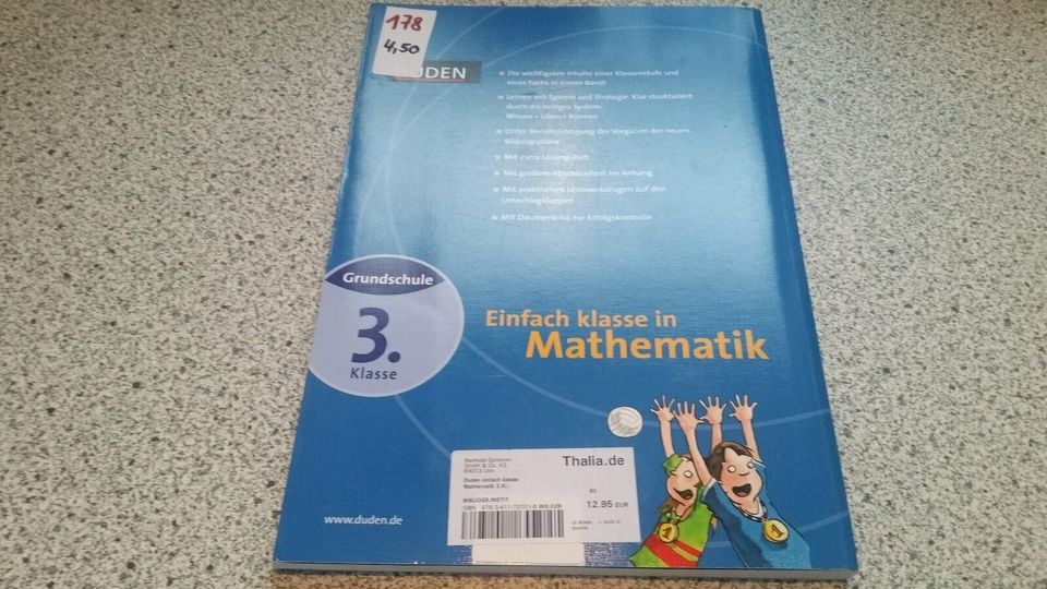 DUDEN Einfach klasse in Mathematik, 3. Klasse  978-3-411-72701-8 in Neenstetten