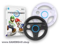 Mario Kart Wii Bundle + 2 Lenkräder / Wheel für Nintendo Wii Baden-Württemberg - Aulendorf Vorschau