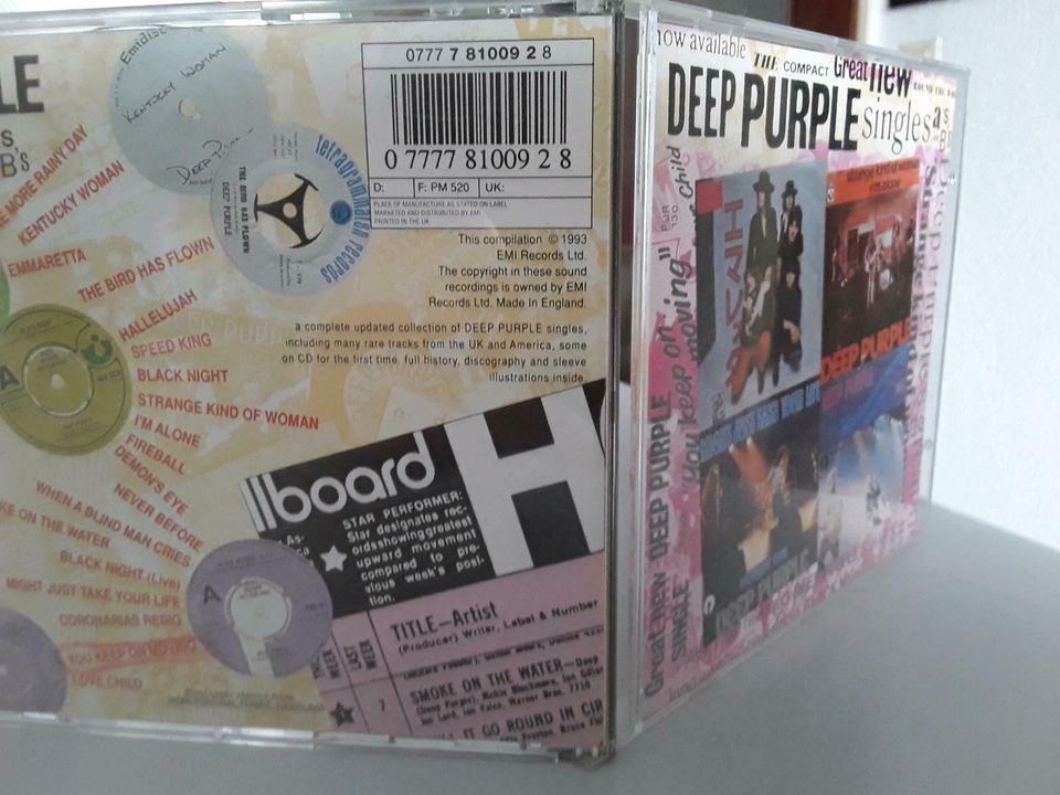 DEEP   PURPLE   Singles    a's     AND     B's    Compilation in Köln