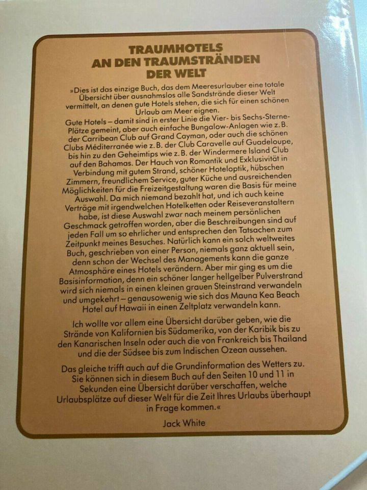 Buch "Führer zu den schönsten Strandhotels" - weltweit in Hessen - Wiesbaden
