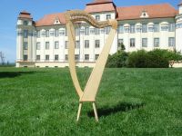 Harfe 29 Saiten G2-G6 Esche toller Klang + Füße + Zubehör+Tasche Baden-Württemberg - Horgenzell Vorschau