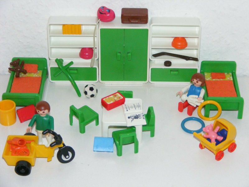 Playmobil KINDERBETT Bett Kinderzimmer aus Set 3417 Klicky Ersatzteil Möbel 